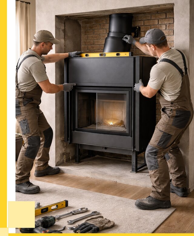 Установка каминных топок в Нальчике под ключ от 18653 р. | ЭриданНль