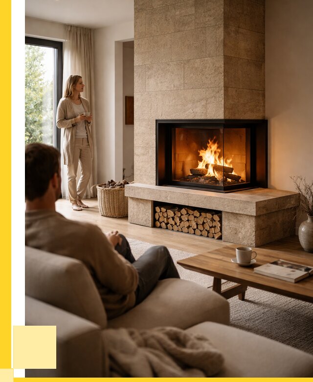 Угловые камины из кирпича установка в Нальчике от 155445 р. ЭриданНль