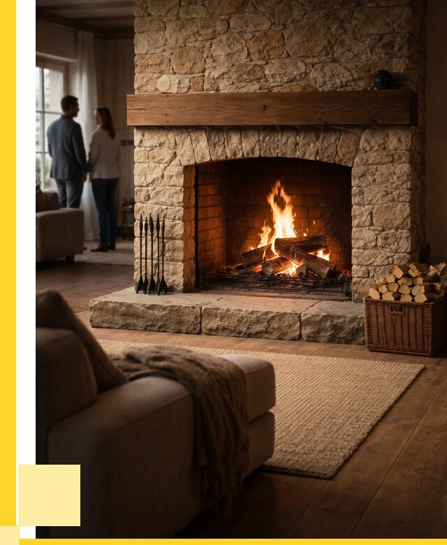 Открытые камины под ключ в Нальчике от 155445 р. ЭриданНль