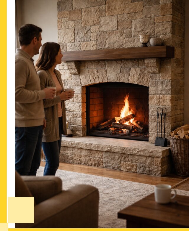 Каменные камины на заказ в Нальчике от 186534 р. | ЭриданНль