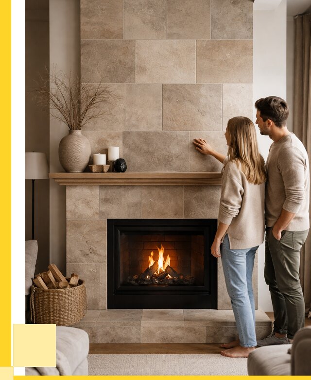 Облицовка каминов керамогранитом в Нальчике от 4663 р. | ЭриданНль