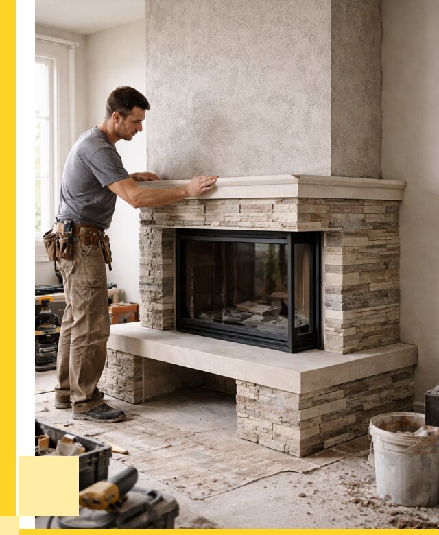 Изготовление каминов под ключ в Нальчике от 155445 р. | ЭриданНль