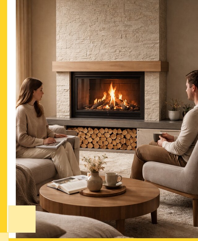 Камины со стеклом в Нальчике от 186534 р. | ЭриданНль — топки 3 стекла