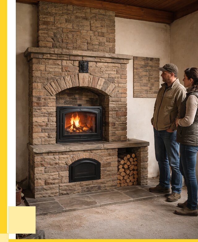 Кирпичная печь под ключ в Нальчике от 155445 р. | ЭриданНль