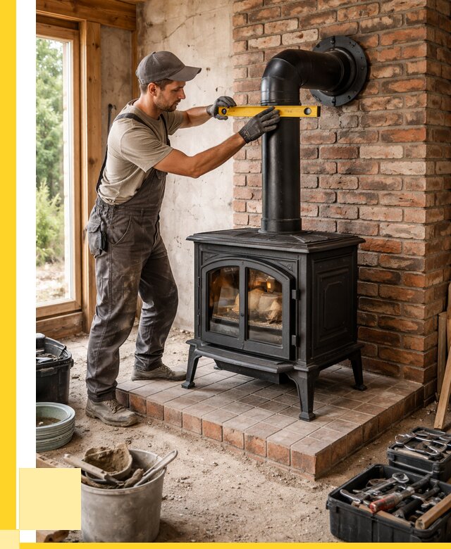 Монтаж печей установка банной печи в Нальчике от 15545 р. | ЭриданНль