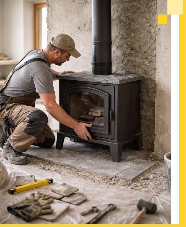 Профессиональный монтаж печей и каминов в Нальчике под ключ