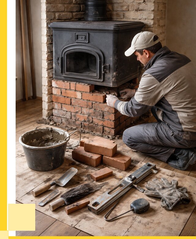 Ремонт печей в Нальчике от 12436 р., услуги печника ЭриданНль