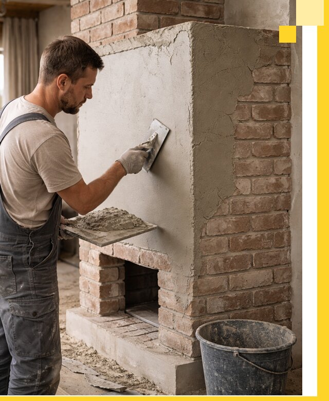 Отделка печей и облицовка каминов в Нальчике под ключ