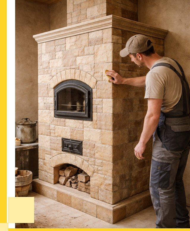 Облицовка печей в Нальчике от 4663 р. под ключ | ЭриданНль