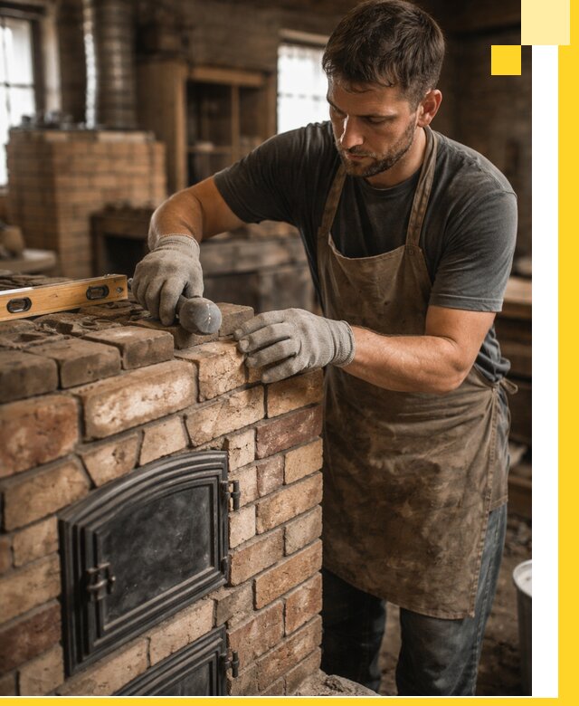 Изготовление печей на заказ в Нальчике с проектом и монтажом