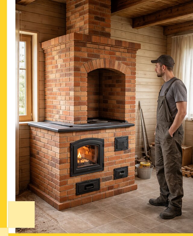 Кирпичные печи в Нальчике: купить от 155445 р. | ЭриданНль