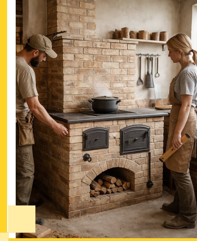 Варочно отопительные печи в Нальчике от 93267 р. | ЭриданНль