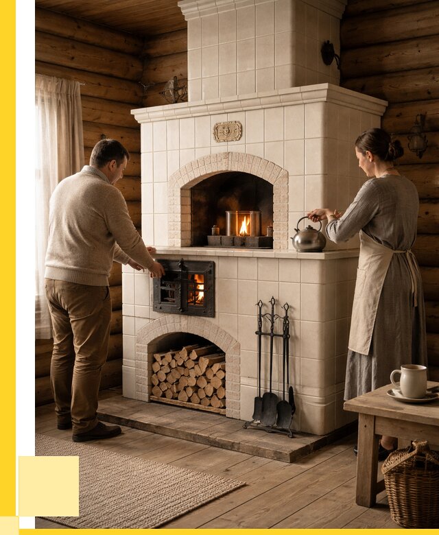 Русские печи в Нальчике: установка от 155445 р. ЭриданНль