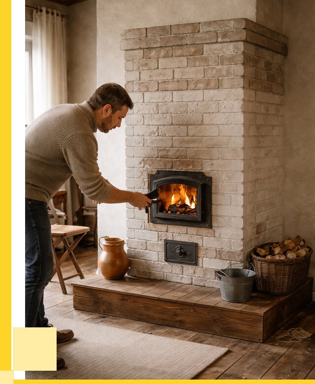 Печь голландка из кирпича в Нальчике от 88086 р. | ЭриданНль