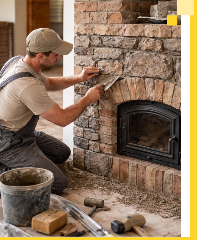 Печи для дома под ключ в Нальчике, установка и доставка