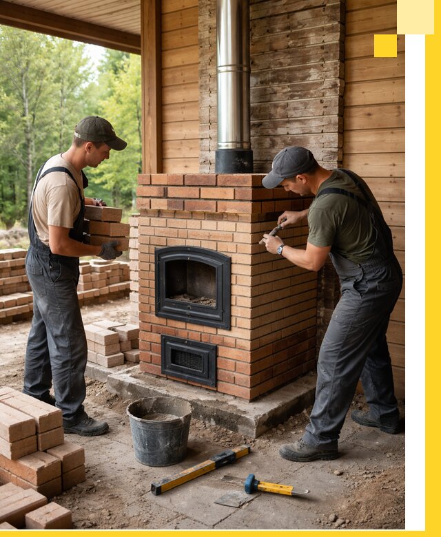 Производство и установка дачных печей под ключ в Нальчике