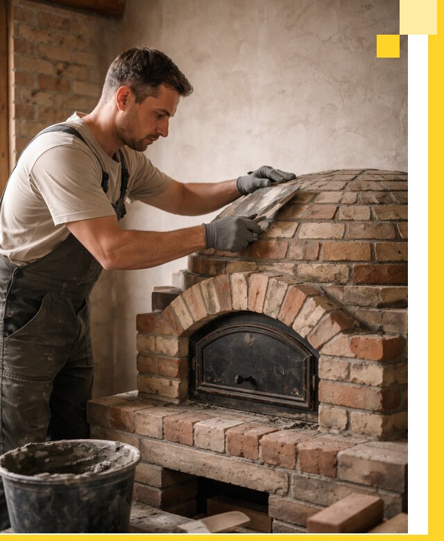 Изготовление и монтаж помпейских печей на заказ в Нальчике