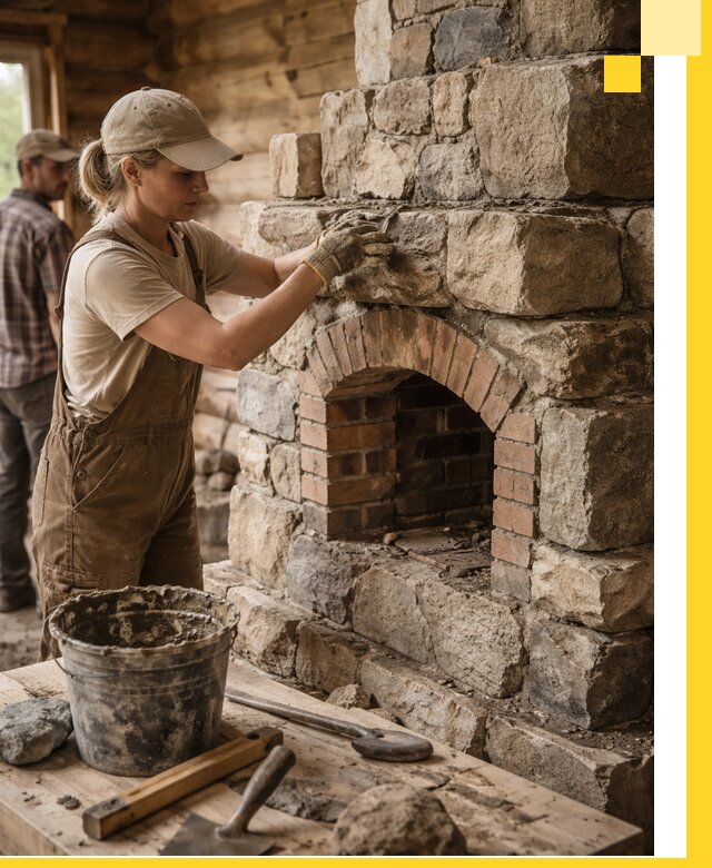 Каменные печи на заказ и монтаж в Нальчике, долговечные решения