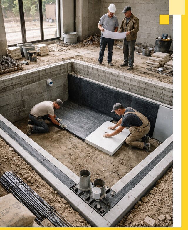 Проекты частных и общественных бассейнов под ключ в Нальчике