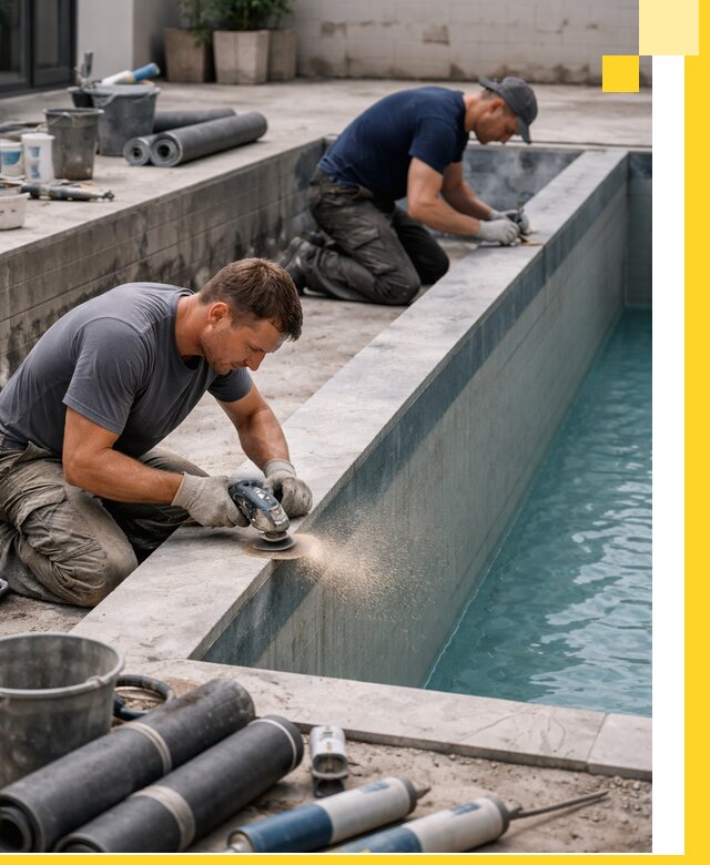 Профессиональный ремонт бассейнов под ключ в Нальчике