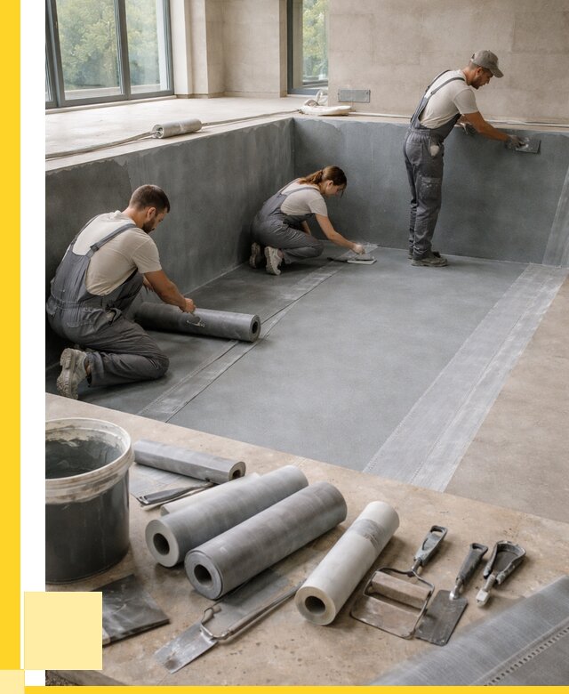 Гидроизоляция бассейнов в Нальчике от 2073 р., ЭриданНль