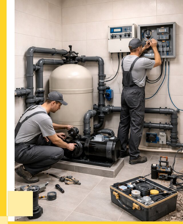 Монтаж оборудования для бассейнов в Нальчике от 41452 р. | ЭриданНль