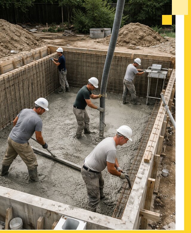 Строительство бетонных бассейнов под ключ в Нальчике