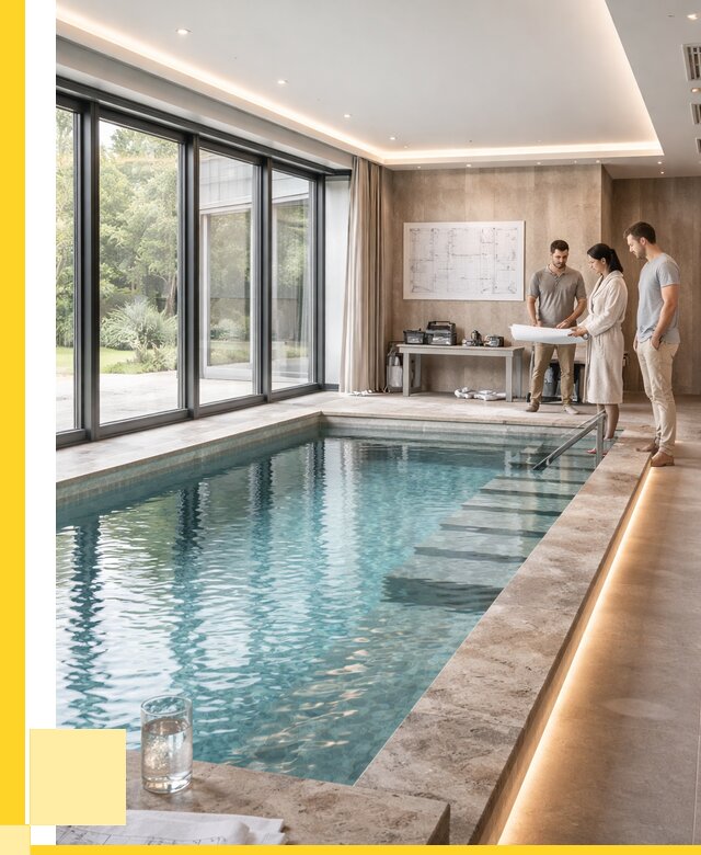 Закрытые бассейны под ключ в Нальчике от 2590750 р. | ЭриданНль