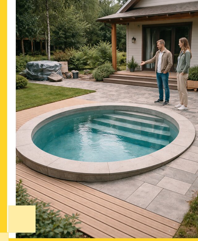 Бассейн на даче под ключ в Нальчике от 207260 р., ЭриданНль