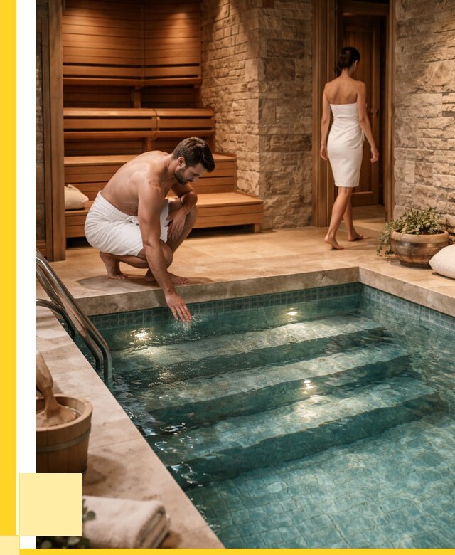 Сауна с бассейном под ключ в Нальчике от 124356 р., ЭриданНль