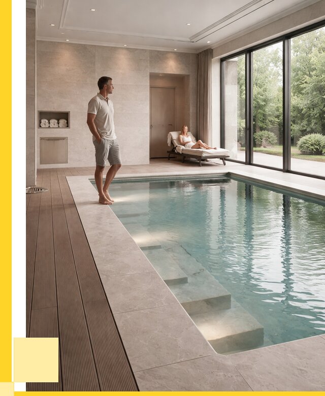 Бассейны в коттедже под ключ в Нальчике от 1243560 р. | ЭриданНль