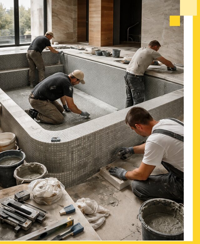 Строительство и установка СПА бассейнов под ключ в Нальчике