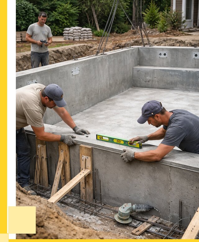 Монтаж чаши бассейна в Нальчике под ключ от 259075 р., ЭриданНль