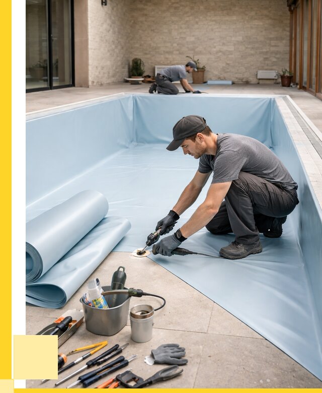 Пленка ПВХ для бассейнов в Нальчике от 2591 р. | ЭриданНль