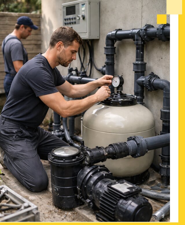 Поставка и монтаж фильтровального оборудования для бассейнов в Нальчике