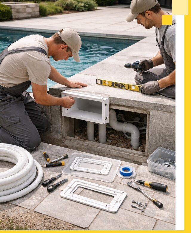 Поставка и установка скиммеров для бассейнов в Нальчике