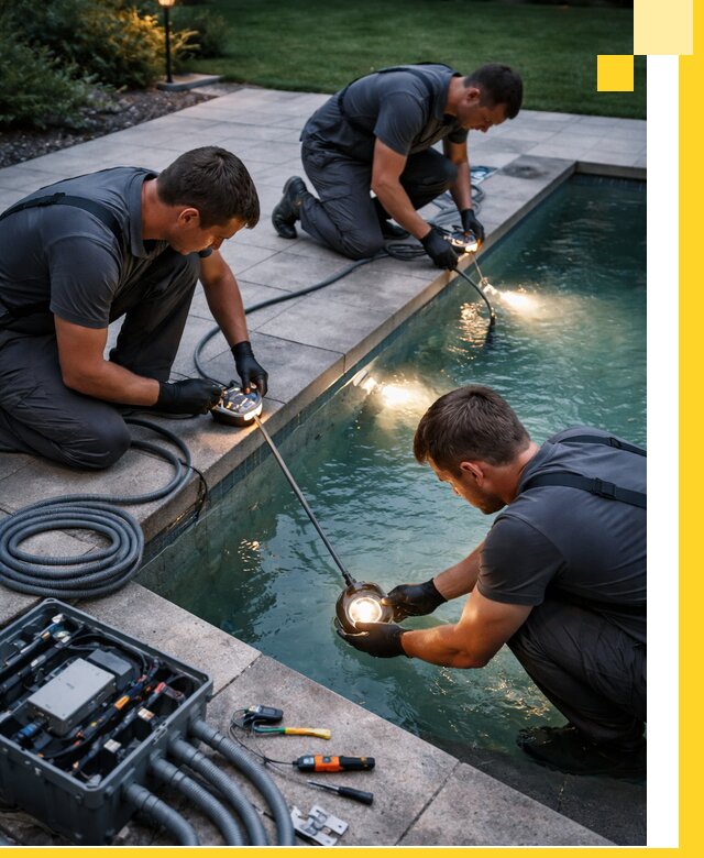 Профессиональное освещение бассейнов в Нальчике: дизайн и монтаж