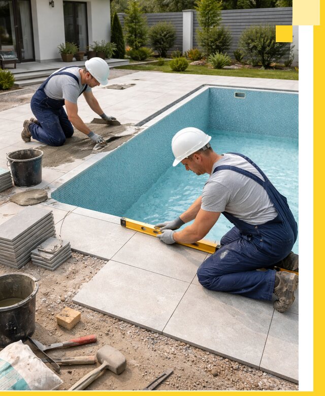 Строительство и монтаж плавательных бассейнов под ключ в Нальчике