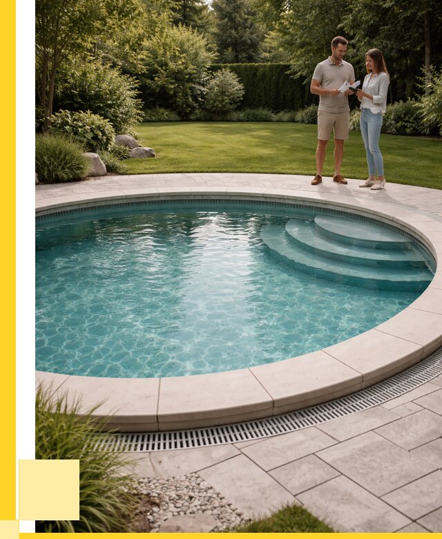 Круглые каркасные бассейны купить в Нальчике от 259075 р. | ЭриданНль