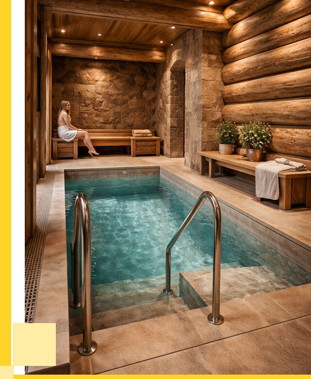 Аренда бани с бассейном в Нальчике от 1554450 р. | ЭриданНль