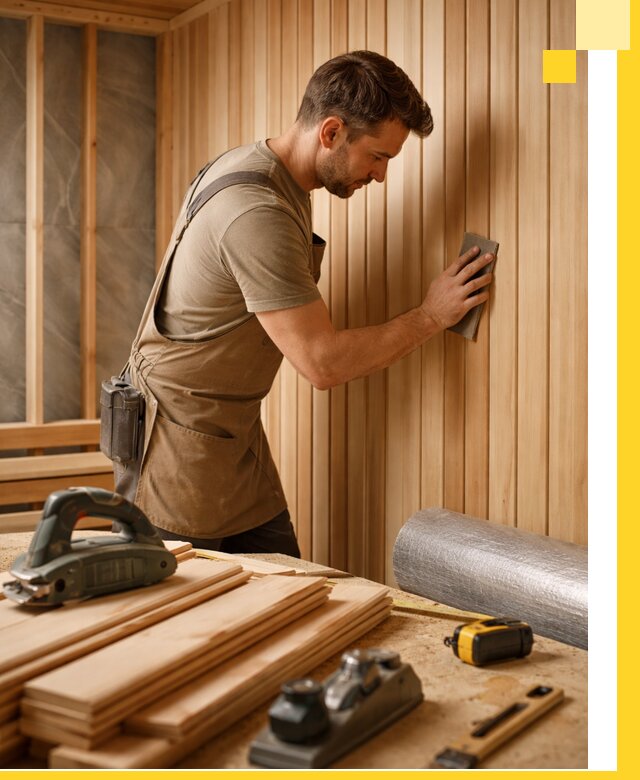 Профессиональная отделка саун и парных под ключ в Нальчике