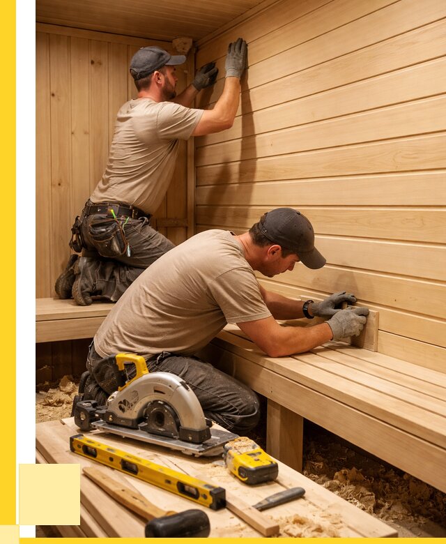 Обшивка саун вагонкой в Нальчике от 2591 р. | ЭриданНль