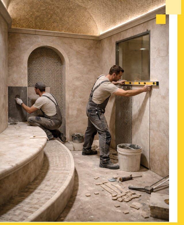 Проектирование и строительство саун с хамамом под ключ в Нальчике