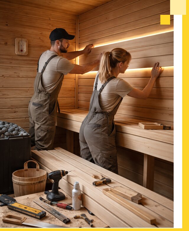 Дизайн саун и бань под ключ с индивидуальным проектом в Нальчике