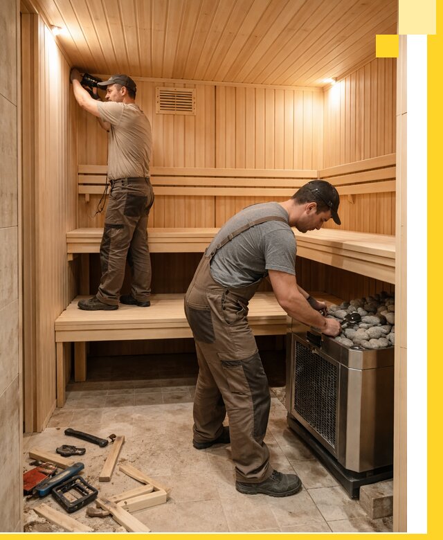 Купить сауну под ключ в Нальчике с монтажом и гарантией