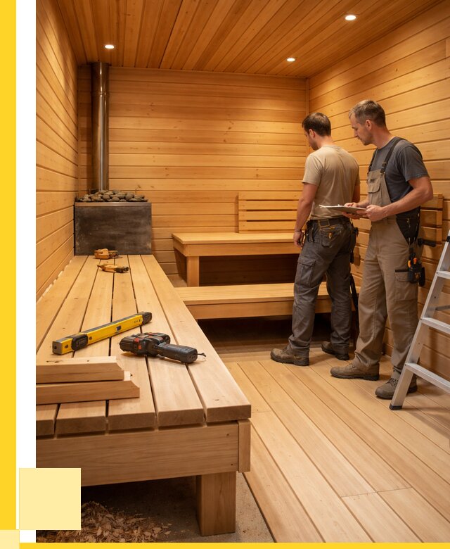 Отделка бань и саун в Нальчике по цене от 4663 р. | ЭриданНль