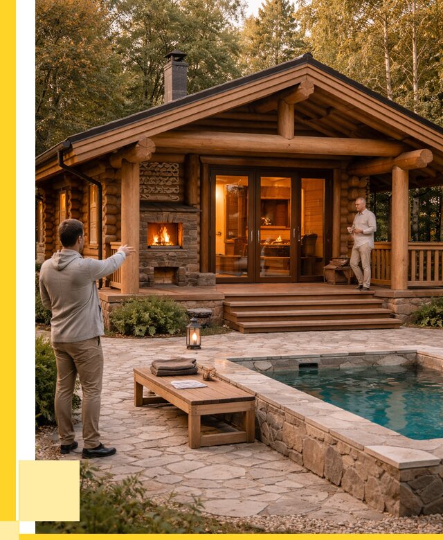 Проекты бань и хамам в Нальчике от 25908 р. | ЭриданНль