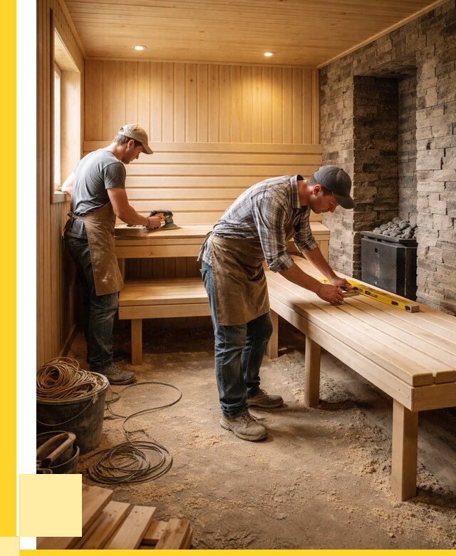 Отделка бани в Нальчике: внутренняя отделка от 3109 р. | ЭриданНль