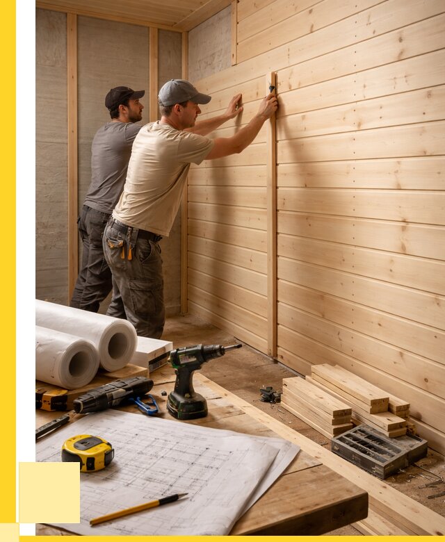 Обшивка бани вагонкой в Нальчике от 1244 р., ЭриданНль