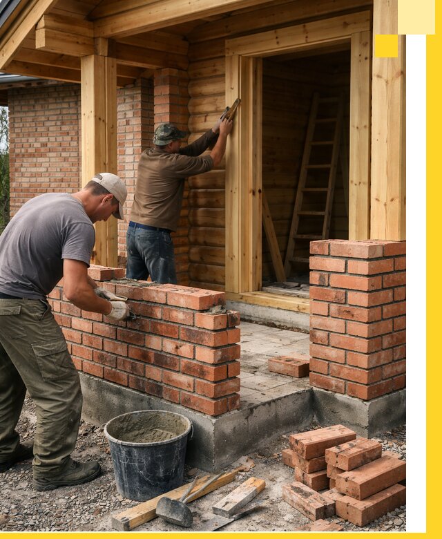 Строительство кирпичных бань под ключ в Нальчике с гарантией качества